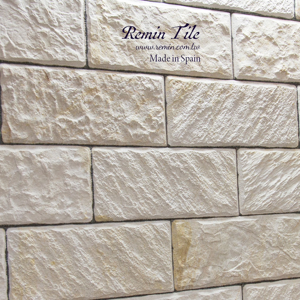 立體石紋磚 壁磚 台北門市 實磚展示