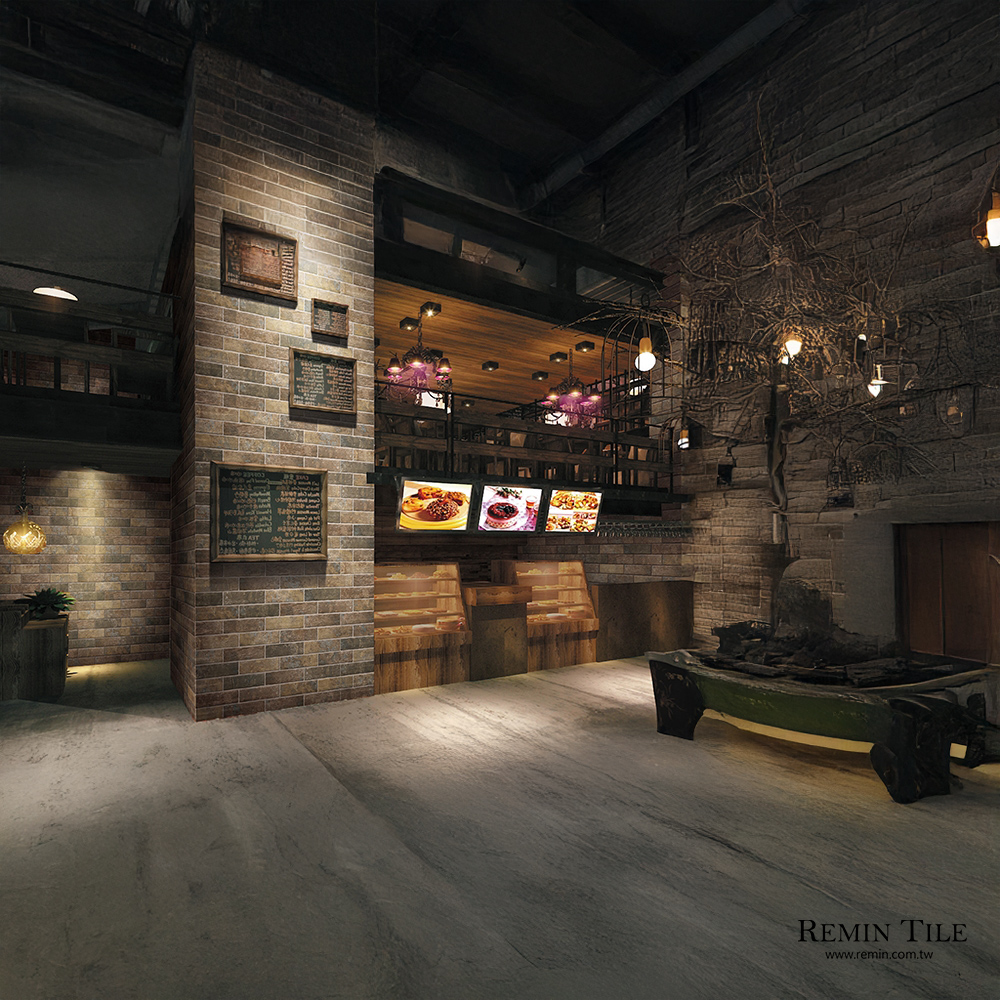 城堡古岩 外牆磚｜國產6.1×20.2石英磚｜板岩花磚戶外壁磚 地磚