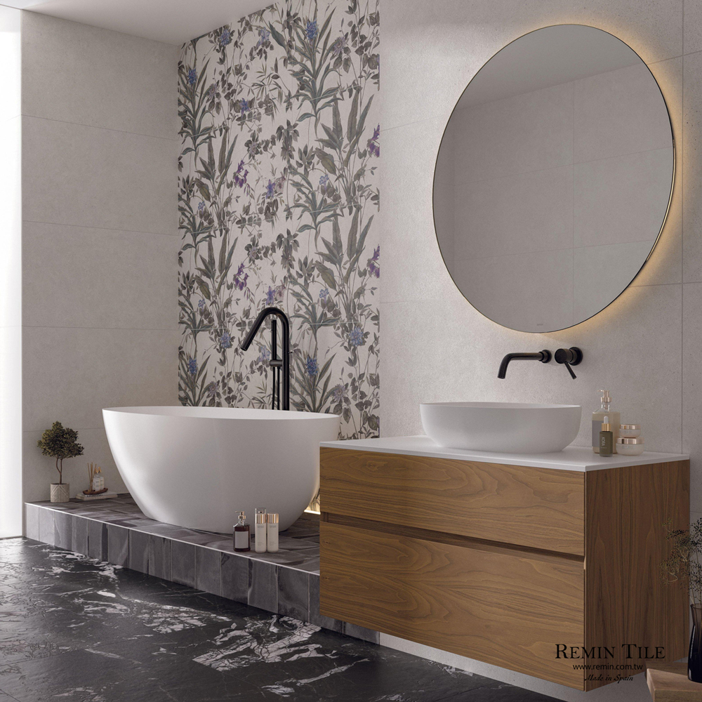 花磚 波尼爾｜西班牙進口 60x120cm 石英磚壁磚 質感裝修首選