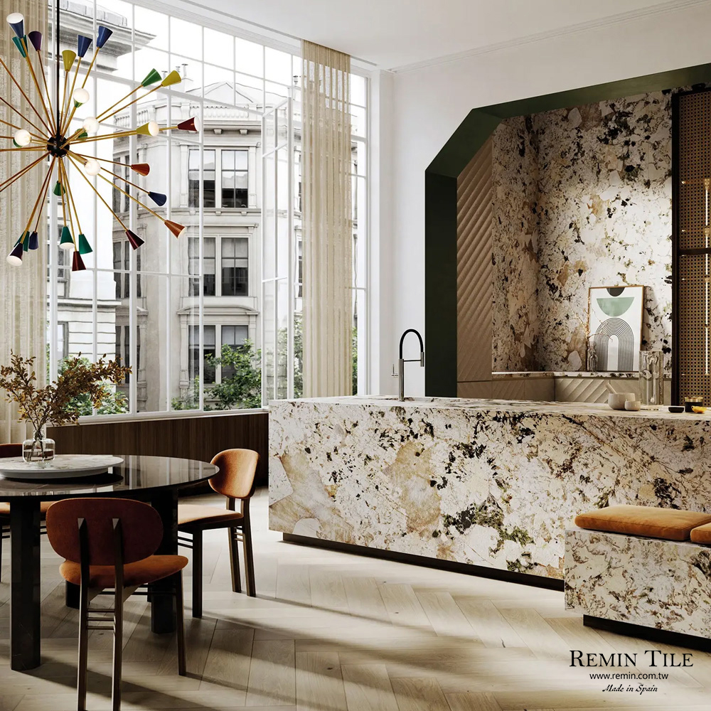 大板磚 阿爾卑斯｜義大利160×320石英磚｜地壁皆宜豪宅設計