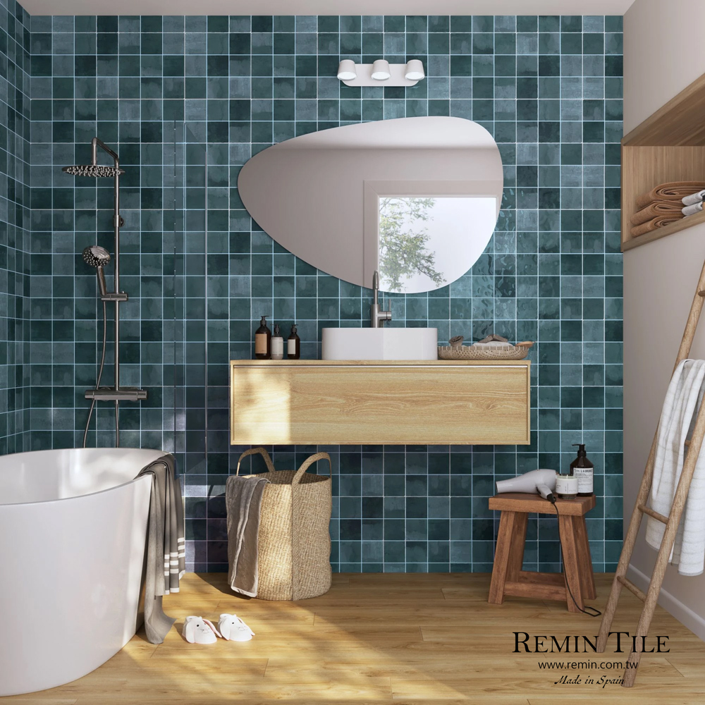 類馬賽克磚 莫哈｜西班牙進口石英磚｜廚房浴室牆面設計首選