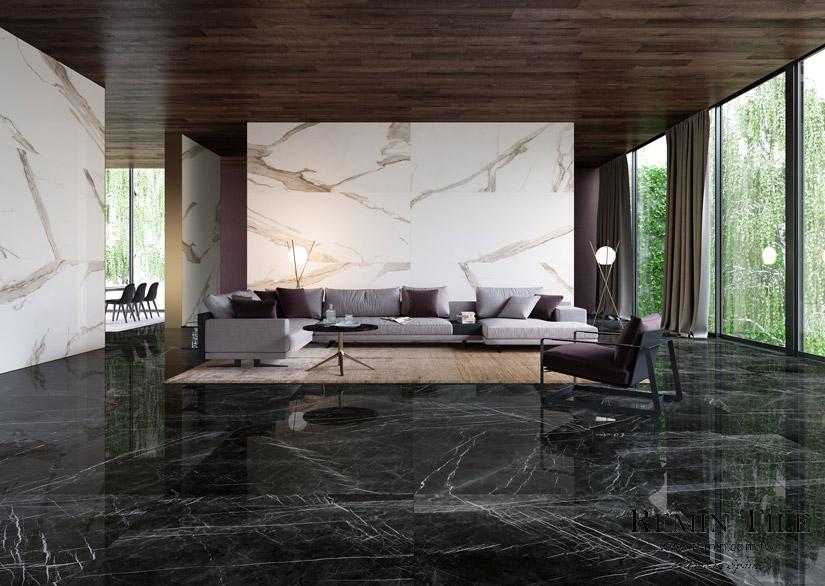 金絲卡拉卡塔 薄大板磚 西班牙 120×278 石英磚 客廳地磚 客廳壁磚 亮面 霧面