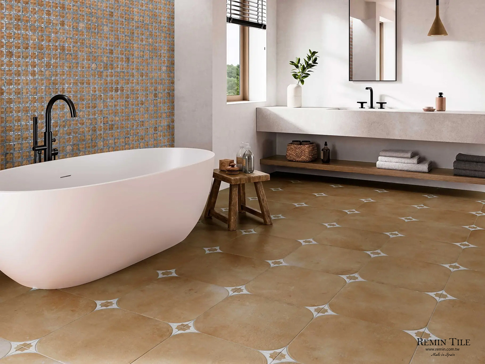 復古磚 摩洛哥｜西班牙進口仿陶磚｜地中海風格地磚與牆磚設計