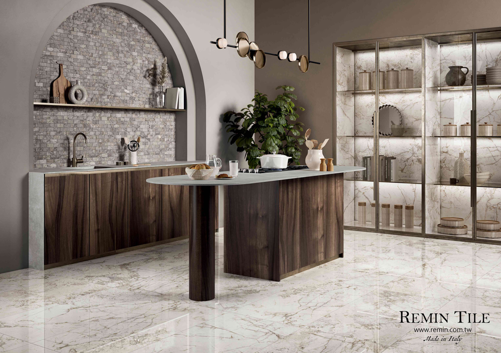 貴族之心 大理石紋大板磚 義大利120×280 商空 豪宅 地壁 石英磚 60x120 餐廳 客廳 商業空間 飯店 白色 棕色 灰色 藍色 60x120 霧面