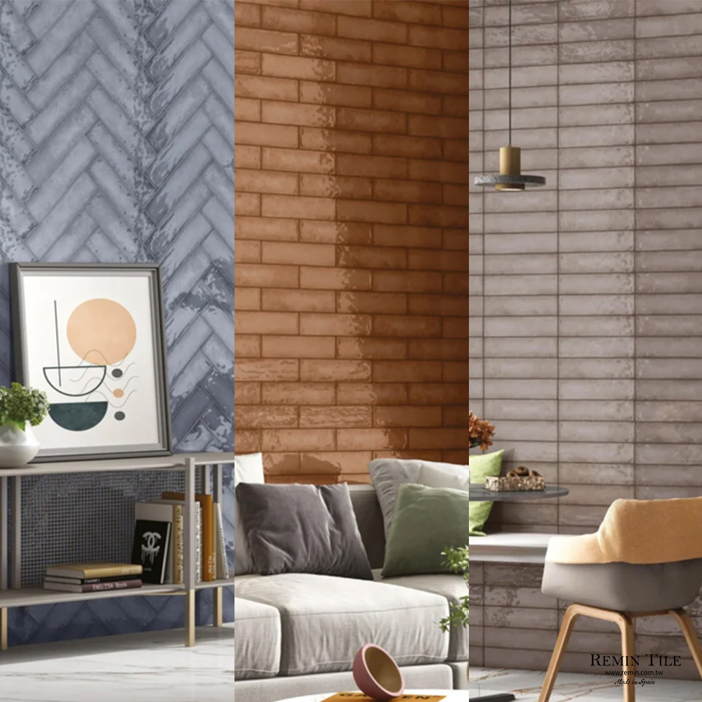 輝煌 地鐵磚｜西班牙進口 7.5×30cm 多色光澤牆磚｜廚房浴室專用