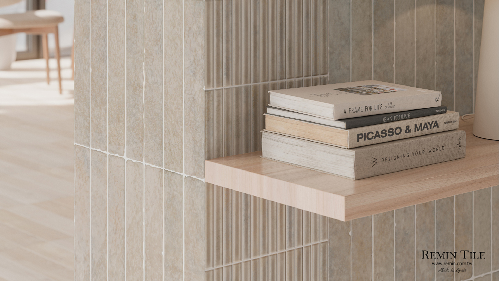 類馬賽克 音階 音符 西班牙 12.5*25 地鐵磚 5*25 棕色 咖啡色 客廳壁磚