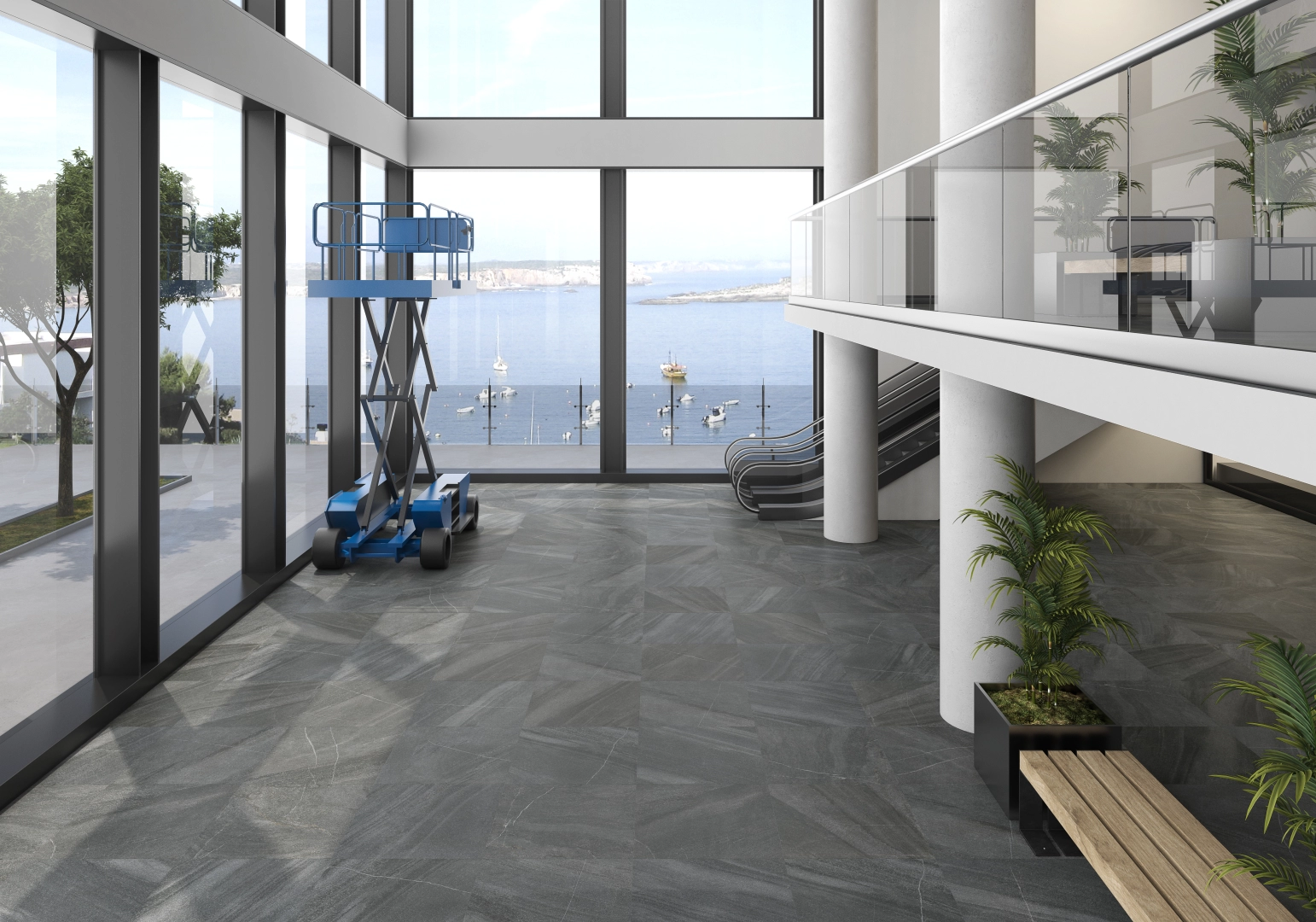 石紋磚 霧面 莫內｜西班牙進口防滑耐磨磁磚 30x60cm 地壁皆宜