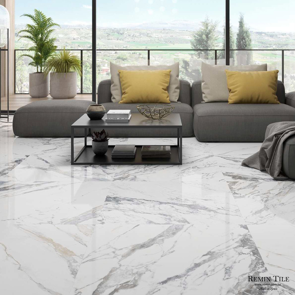 大理石磚 天行者｜西班牙進口 30×60 60×120 白色石英地壁磚