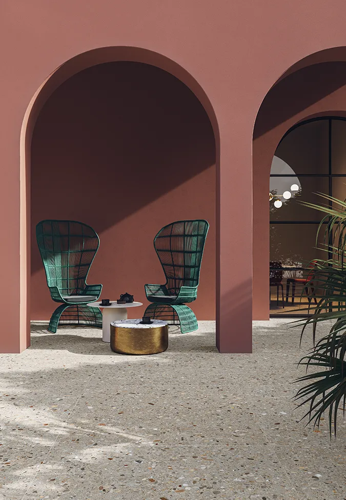 磨石磚 水都｜義大利進口高質感水磨石磁磚 60x120cm 地壁皆宜