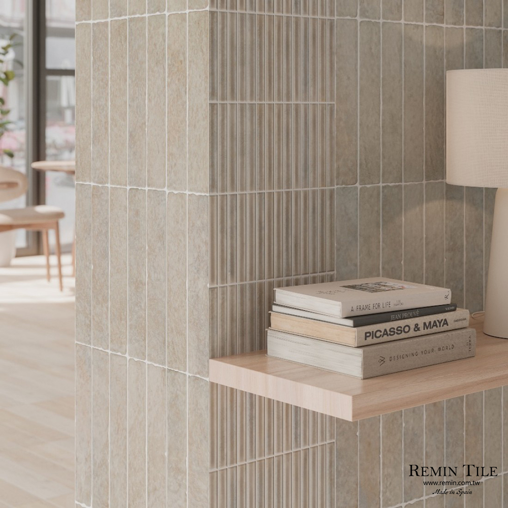 地鐵磚 音符｜西班牙進口長方形立體釉面磚