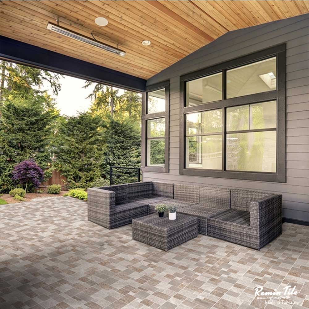 庭院磚 石板路｜29.8×29.8防滑耐磨戶外地磚｜花園與露台