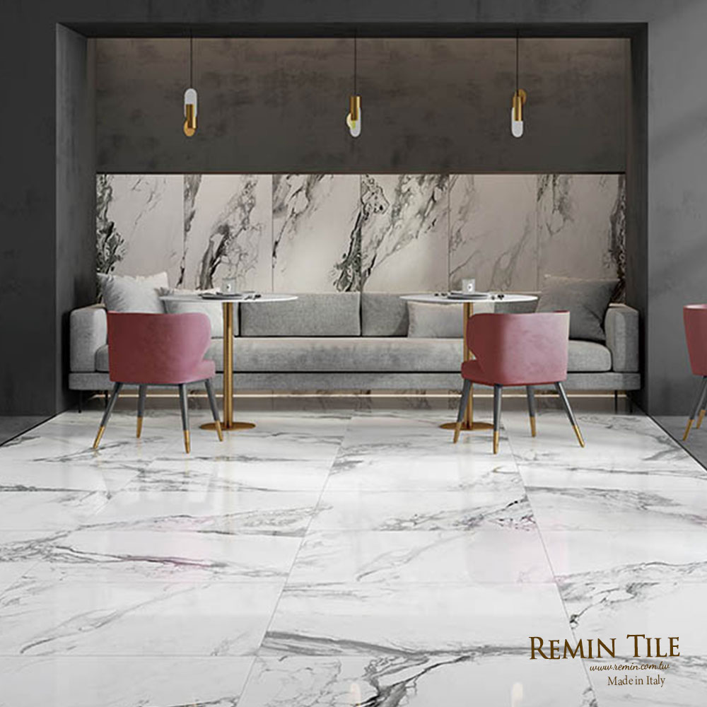 大理石紋磚 威尼斯 卡拉卡塔雷諾｜義大利進口90×90cm 石英磚