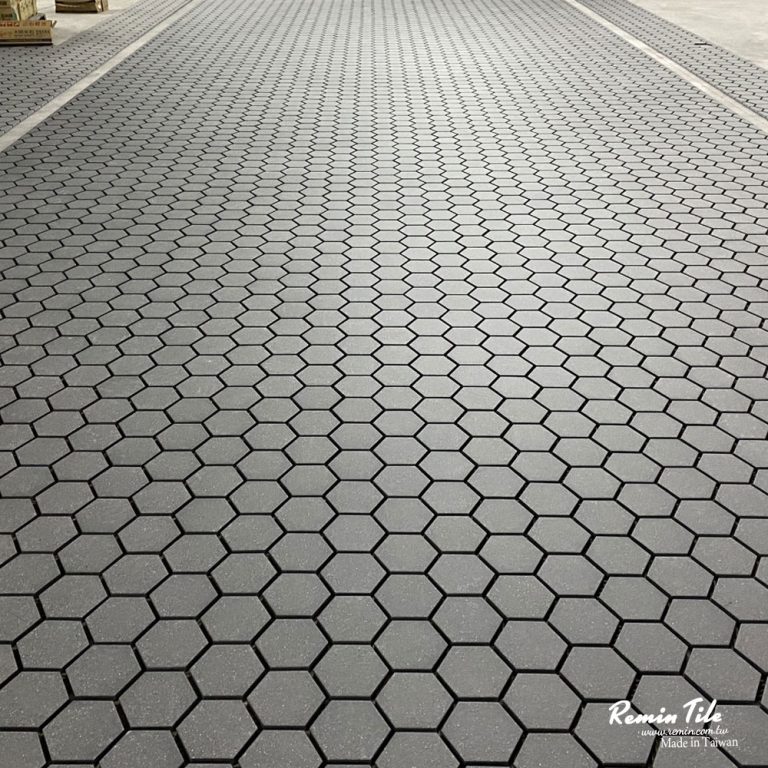 車道磚-窯燒花崗小六角-米莎|13×15㎝ 防滑耐磨抗壓 戶外 景觀鋪面 磁磚商品圖