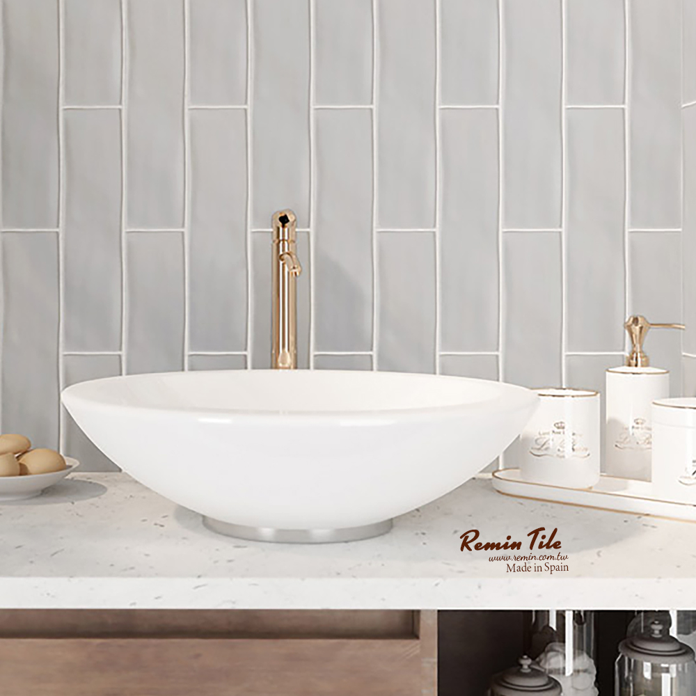 柔色地鐵磚 粉彩地鐵磚 西班牙地鐵磚 7.5x30 地鐵磚 灰色