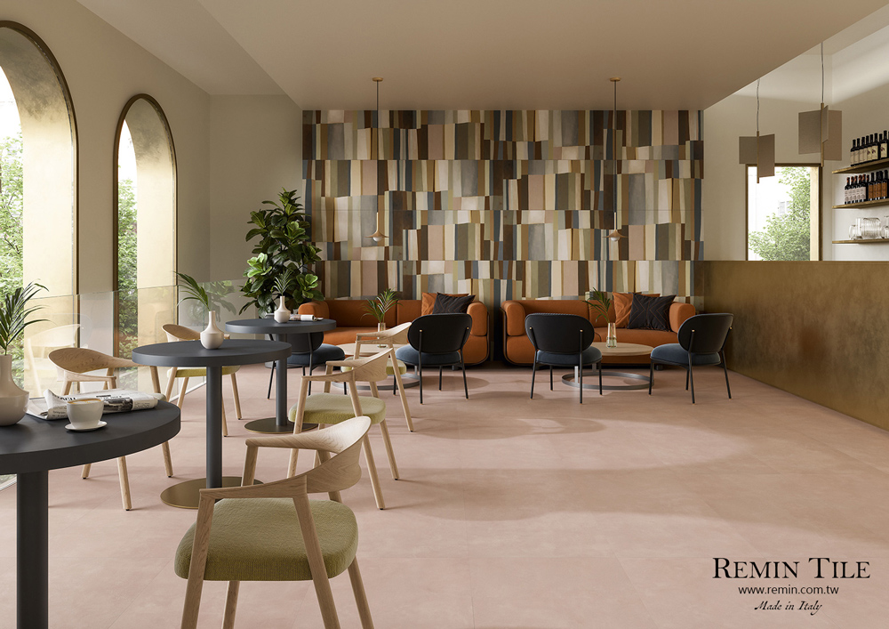 霧面清水模磚 柏金赫 西班牙製 極簡水泥風 清水模 餐廳壁磚 花磚 綠色 60*120