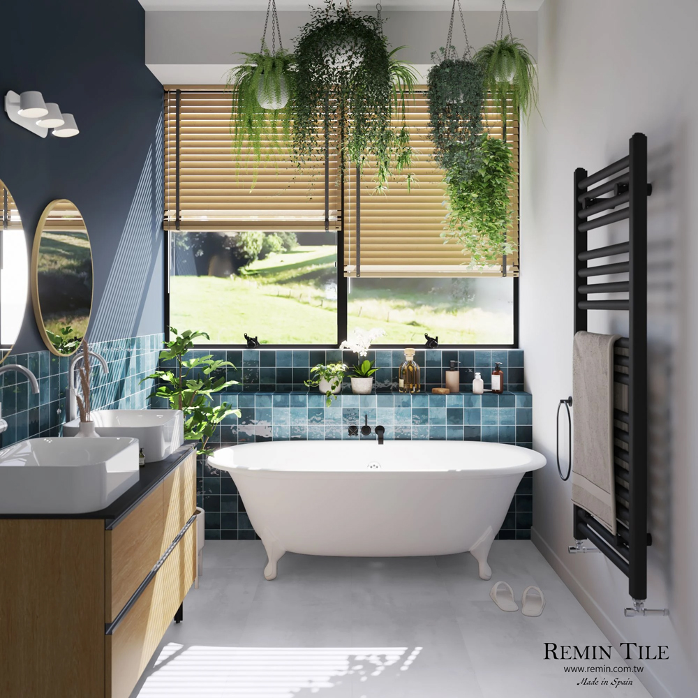 類馬賽克磚 莫哈｜西班牙進口31.6x60cm石英磚｜浴室廚房壁磚