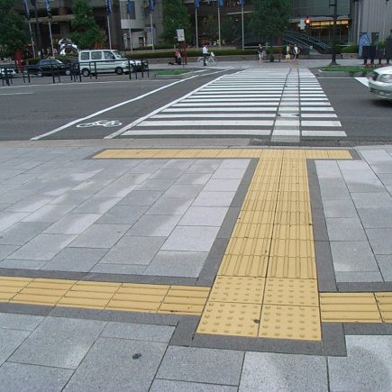 導盲磚 位置磚 引導磚 繪陶板 盲人專用磚