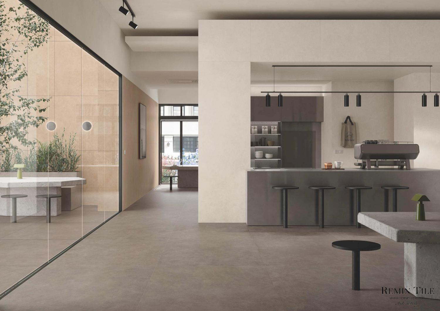 清水模磚 映土磁磚 西班牙進口石英磚