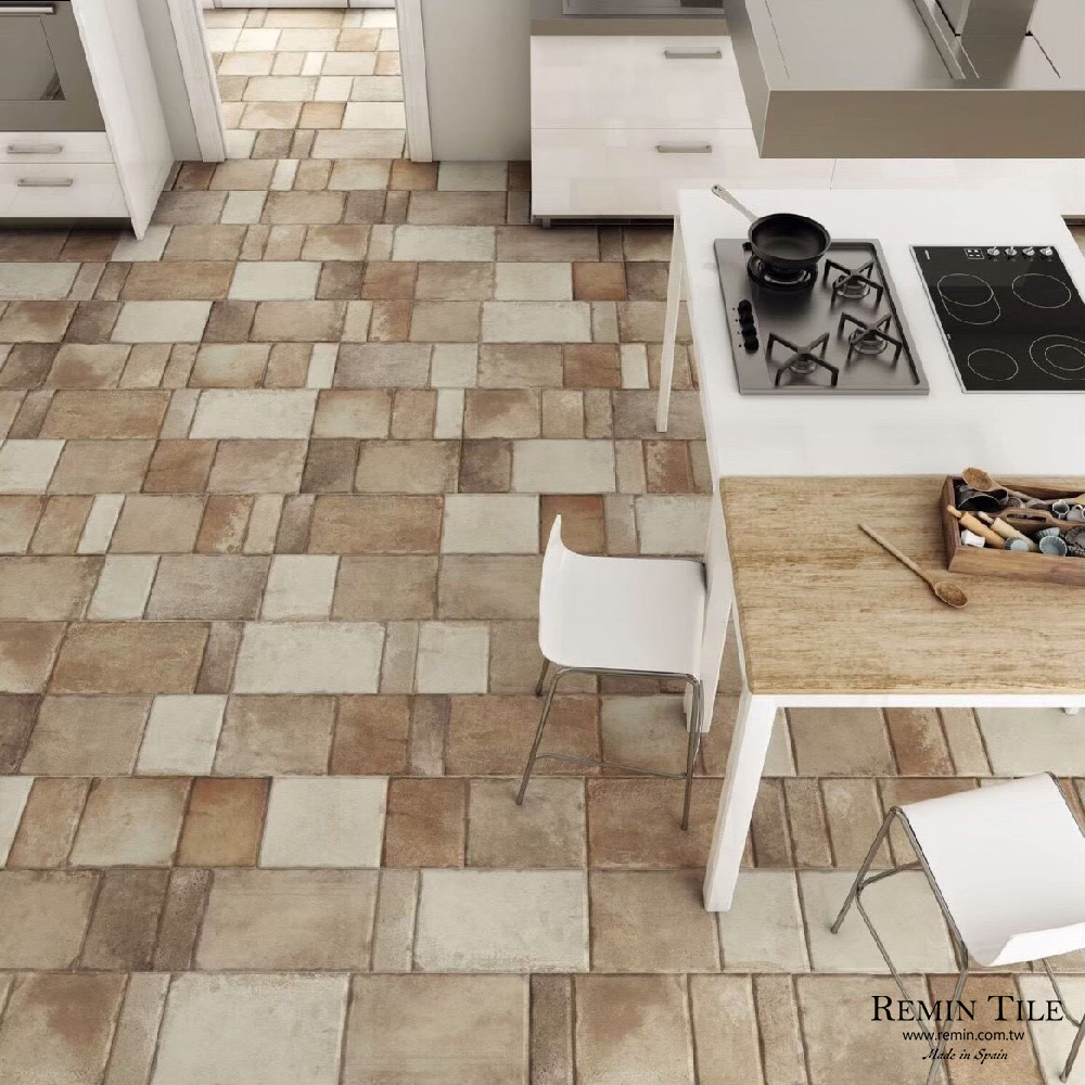 仿古板岩地磚 伯納｜60x60cm 西班牙製 防滑耐磨 仿石紋磁磚