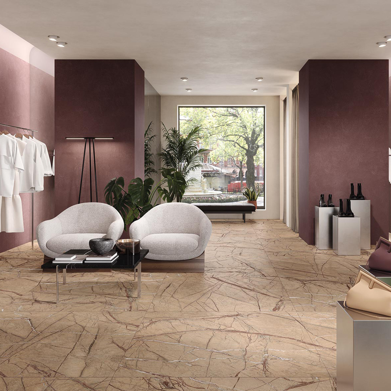 薄大板磚 琥珀幻木｜義大利進口 120×278cm 石紋石英磚