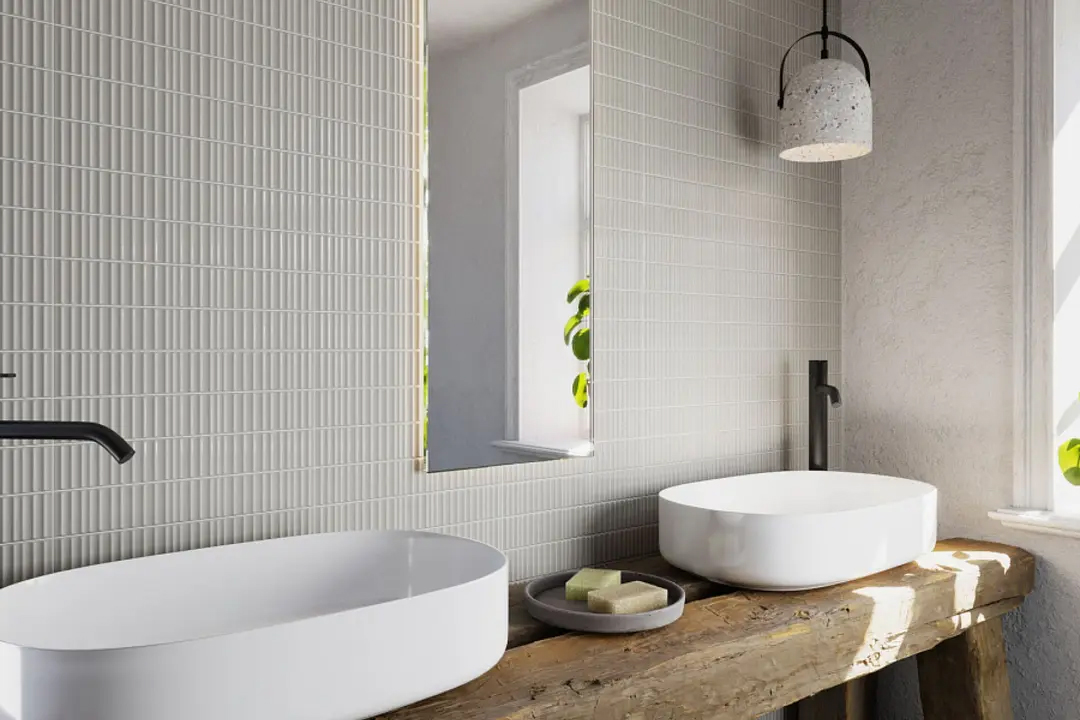 類馬賽克 表參道之丘 立體磚 灰色 廁所壁磚 浴室壁磚