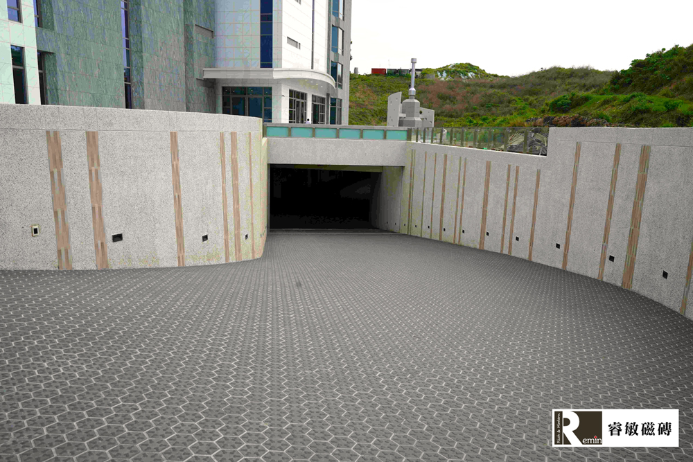 六角磚 車道磚 步道磚 防滑磚 T字