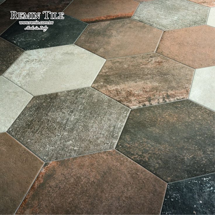 金屬磚 六角磚 街舞｜義大利進口｜工業風地磚壁磚推薦