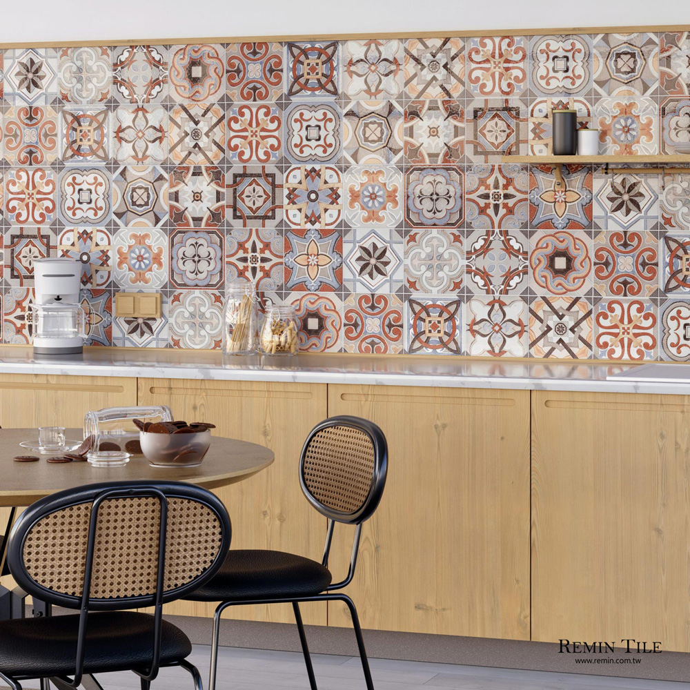 花磚 天使｜20×20cm 土耳其進口｜復古花磚