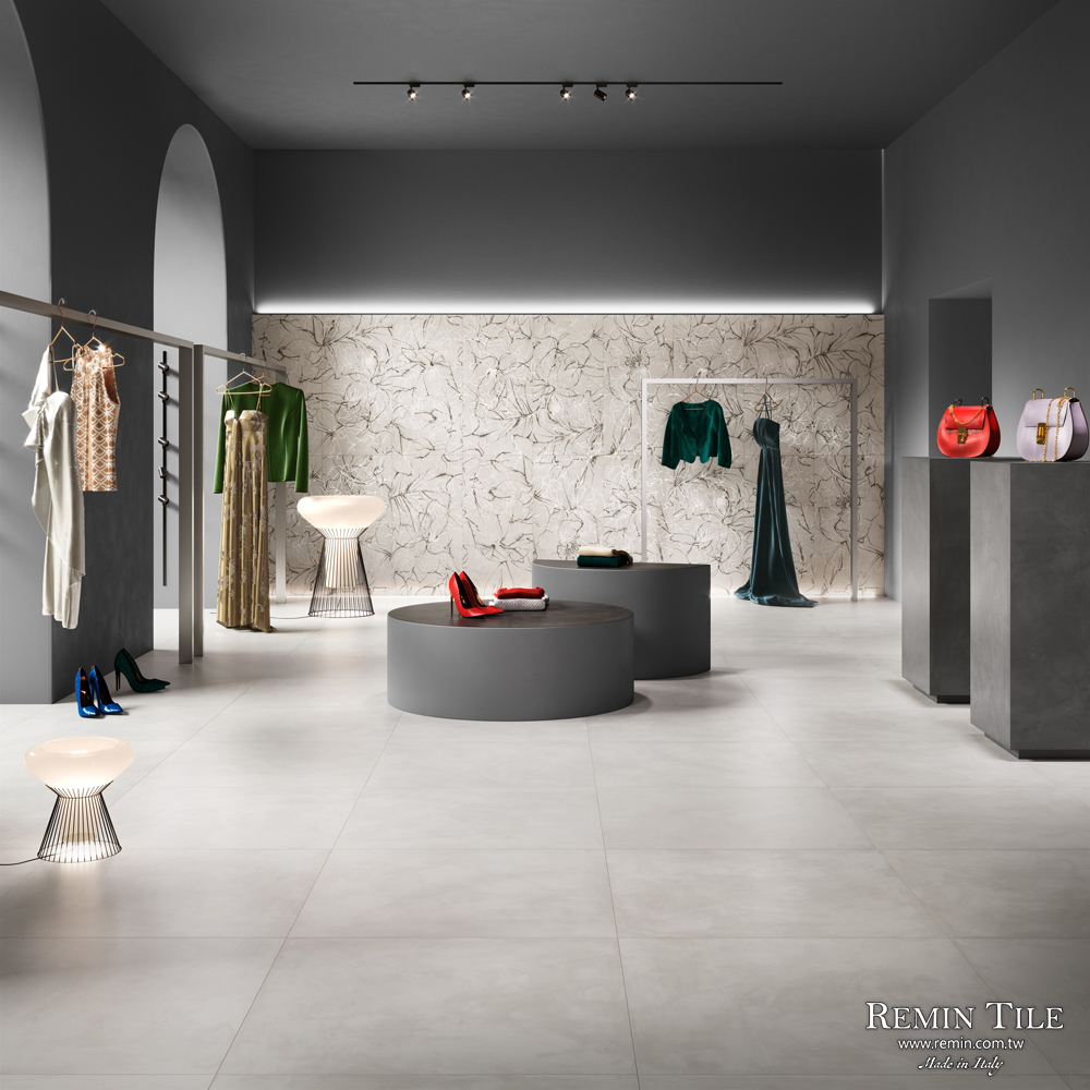 清水模磚 地磚 壁磚 60×120㎝ 商空