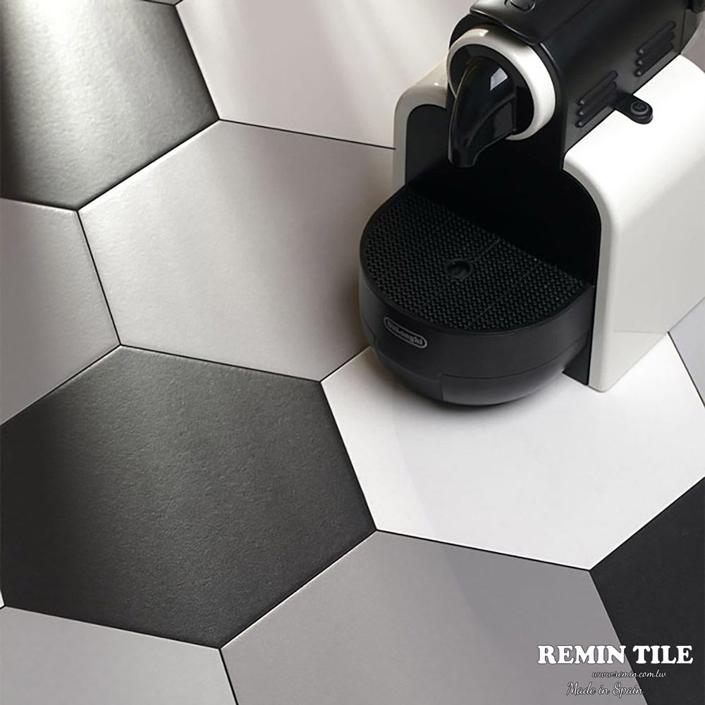 六角磚 托斯卡尼｜西班牙進口石英磚｜3色混拼風格磚