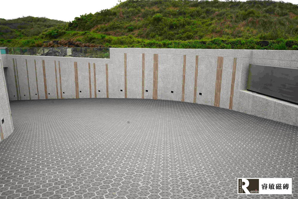 六角磚 車道磚 步道磚 防滑磚 T字