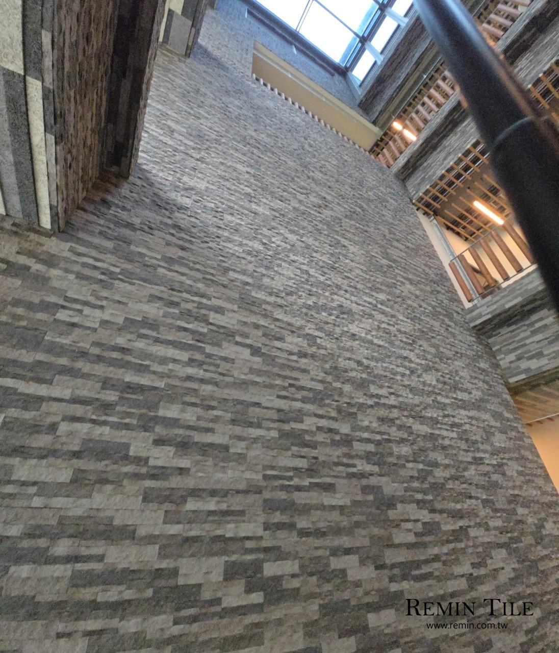 京天石 3.5×24.5 窯燒花崗石 戶外壁磚 外牆磚 石板磚 城堡磚