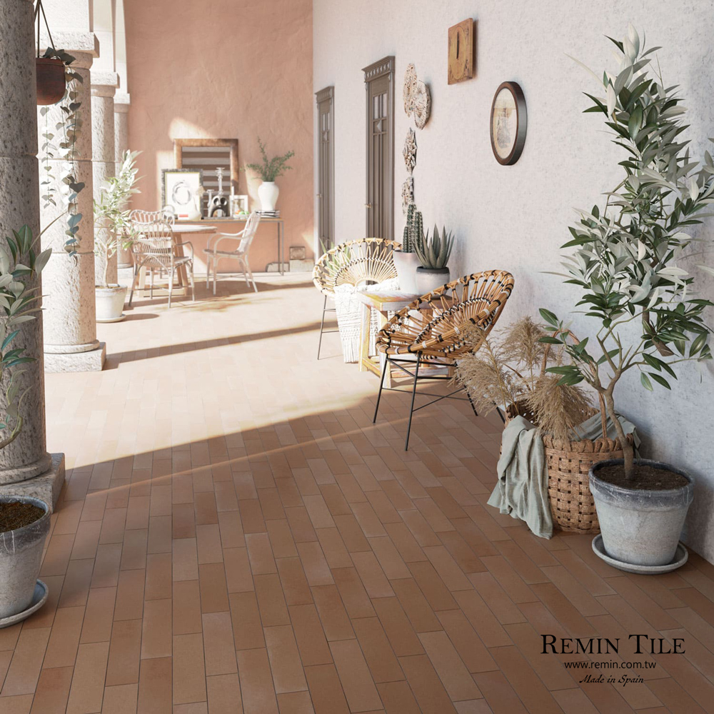 南義莊園 地鐵磚｜西班牙8×33石英磚｜復古壁磚・質感地磚推薦