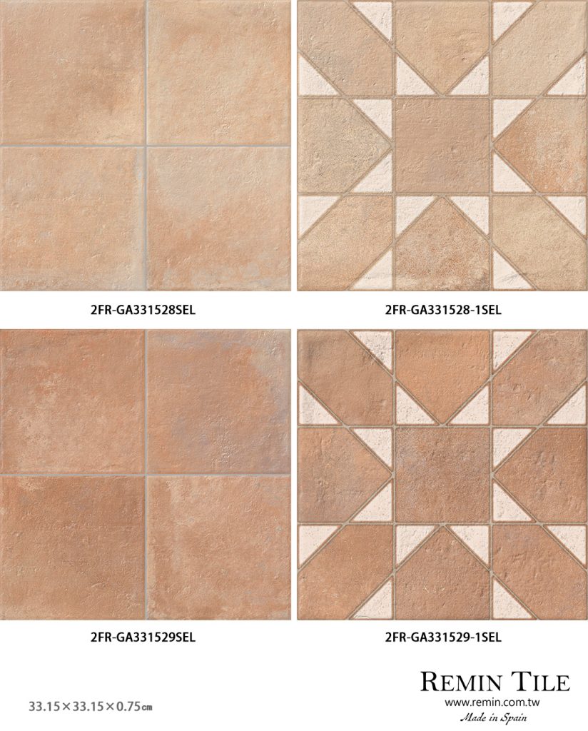 霧面 陶磚 花磚 莎諾 33×33 地磚 壁磚