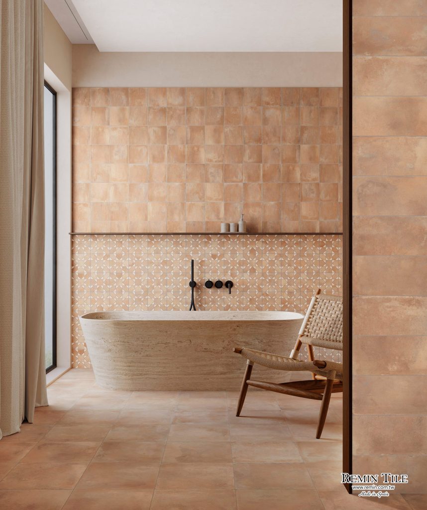 霧面 陶磚 花磚 莎諾 33×33 浴室地磚 浴室壁磚