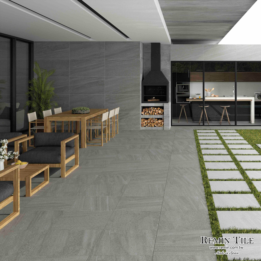 克林石 厚磚｜西班牙戶外防滑石英磚・耐重地磚首選