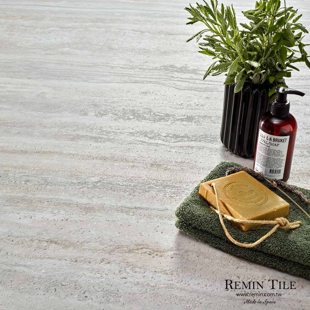 霧面立體洞石-洞曦｜西班牙60×120石英磚｜質感壁磚地磚