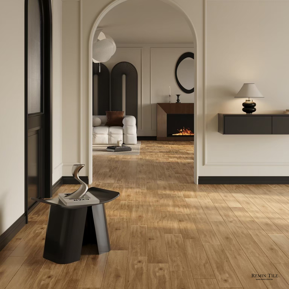 人氣R10超止滑 木紋磚｜進口15×90石英磚｜超值地壁皆宜