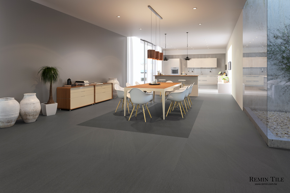 厚磚 馬德里崗石 60×60㎝ 20㎜ 咖啡色 灰色 黑色 餐廳地磚