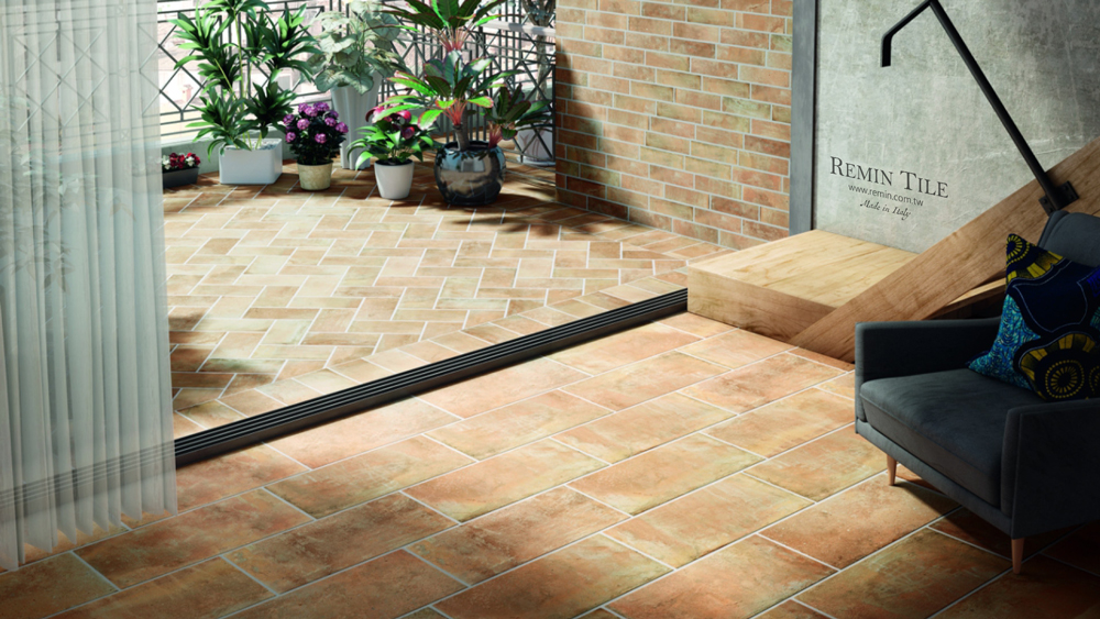 托斯卡尼日落外牆 義大利 7.5×30.4 復古窯變 石英磚 霧面陽台磚