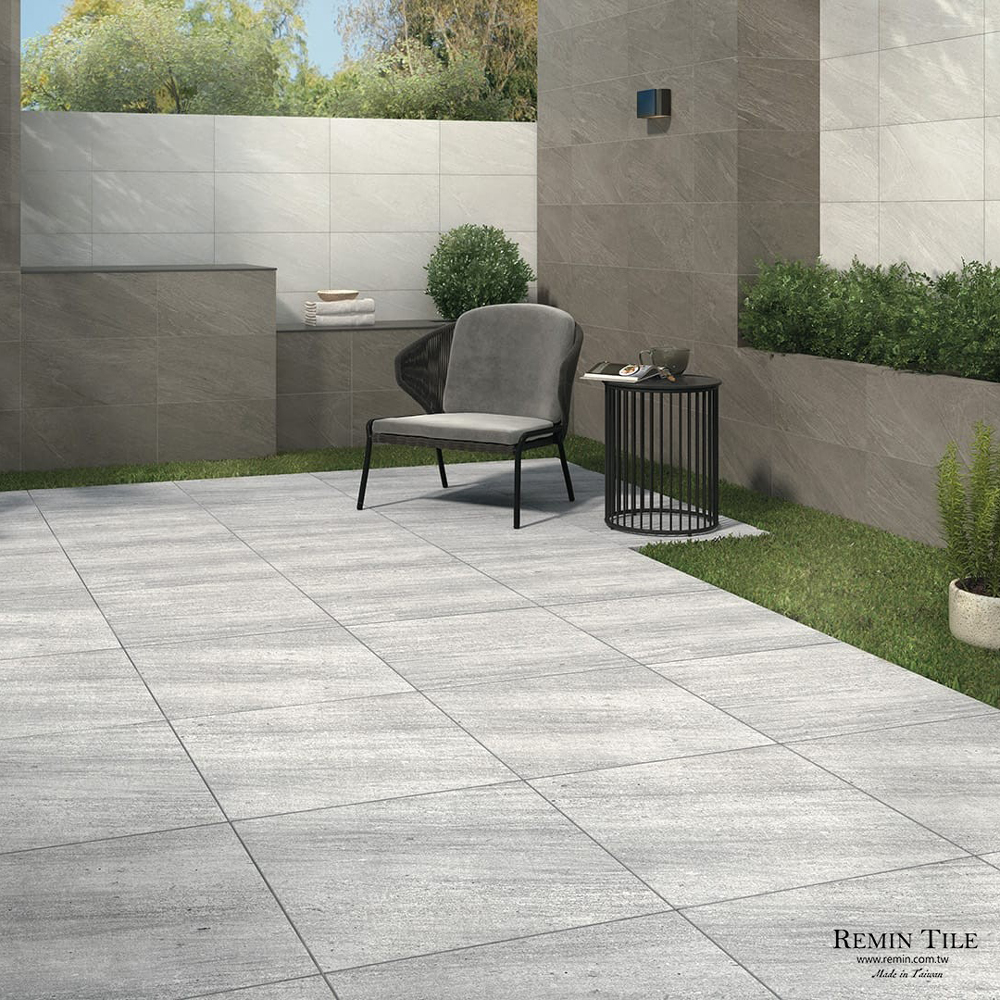 奧瑞砂岩 厚磚｜國產60×60石英磚｜防滑綠建材