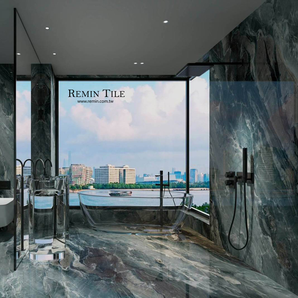 歐亞蘭 連紋石紋大板磚｜進口120×240石英磚｜氣勢磅礡薄板