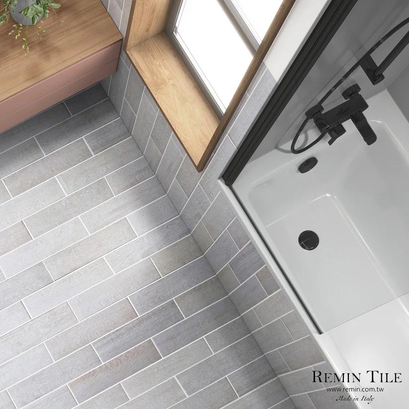 大亨小傳 木紋磚 7×28 白色 棕色 米色 浴室地磚