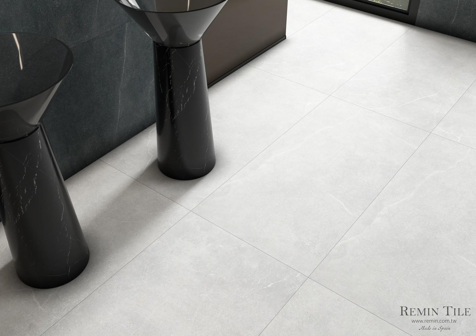 霧面板岩磚 塞哥維亞 60×120 9㎜ 浴室地磚 浴室壁磚 黑色 白色