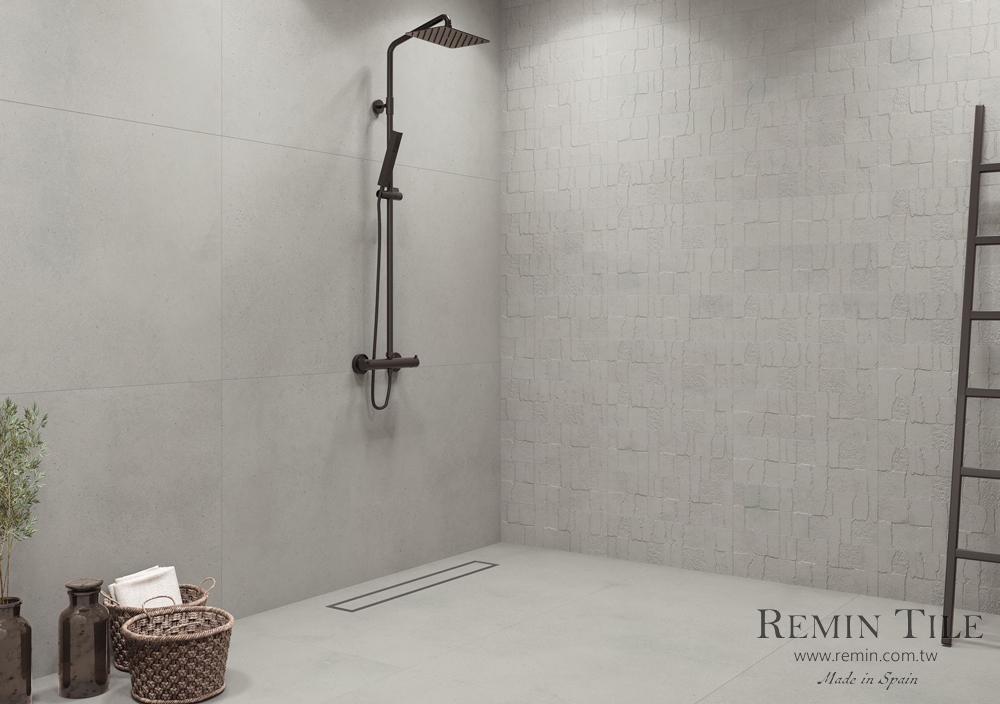 霧面清水模磚 托雷多 60×120×1.05 120×120×1.02 工業風 仛寂風 灰色浴室地磚 灰色浴室壁磚