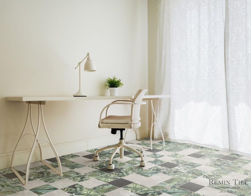 剛果叢林 止滑花磚 書房地磚 橘色 15×15 15*15 15x15