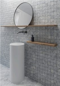 板岩磚 布朗 45×90 浴室地磚 浴室壁磚 灰色 立體磚