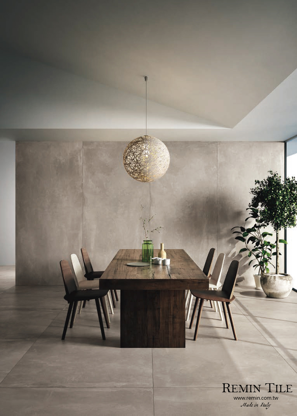 東築 清水模磚 義大利120×278 石英磚 白色 米色 棕色 深棕色 60×120 120×120 餐廳地磚 餐廳壁磚