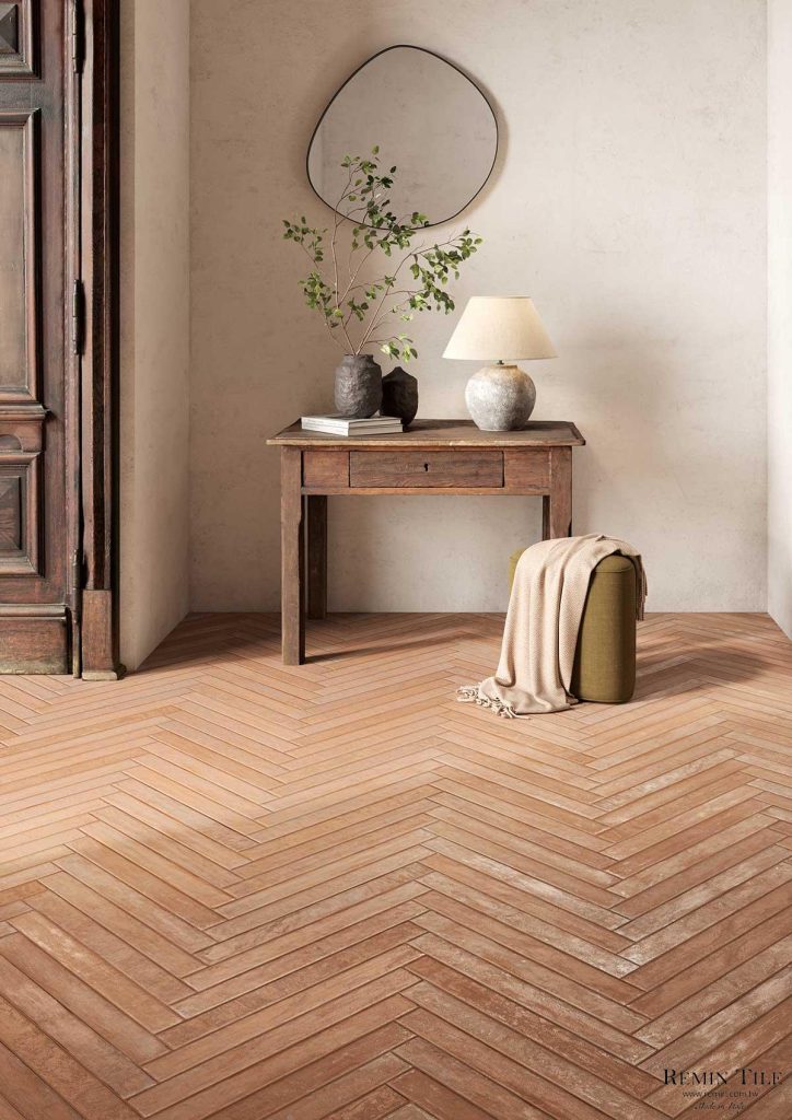 陶韻 手感復古磚 紅色 臥室地磚 玄關地磚 4.8×45 義大利製