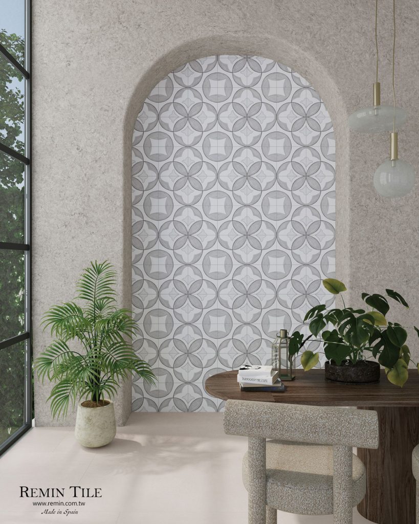 繪藝 霧面復古花磚 西班牙 15*15 客廳壁磚